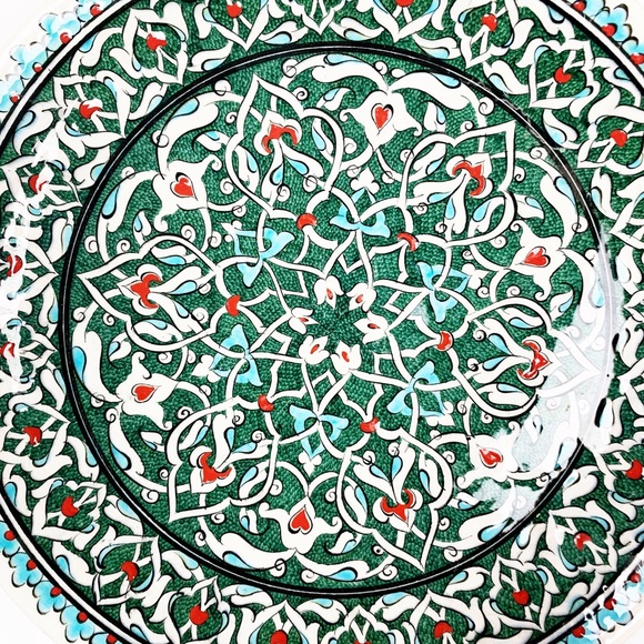 Susler Cini Turkish Hand Painted Plates - Picture 3 of 7